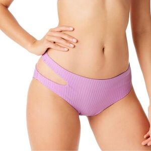 NWT Sanctuary Women's Refresh Cutout Bikini Bottoms (Petal, X-Large)